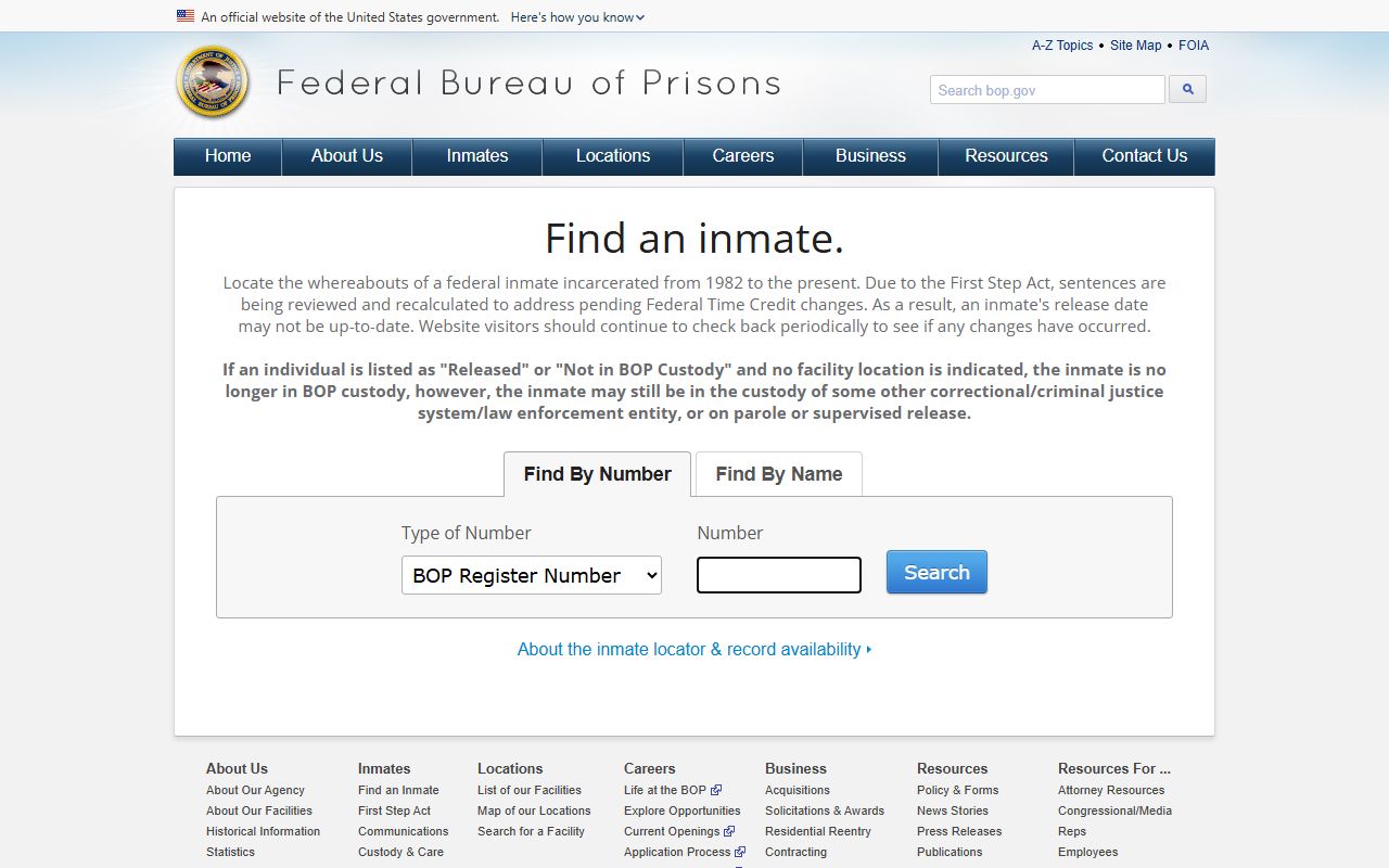 Grundy County inmate records federal inmate locator